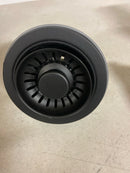 Rohl 738MB 3-1/2" Basket Strainer - Less Remote Pop-Up - Matte Black