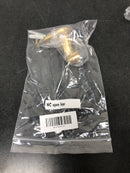 Emtek 2253US4 2-7/8" Projection Goose Style Solid Brass Floor Mounted Door Stop - Satin Brass