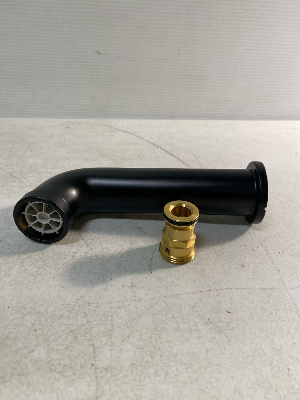Brizo RP81438BL Essential 7-9/16" Diverter Tub Spout - Matte Black