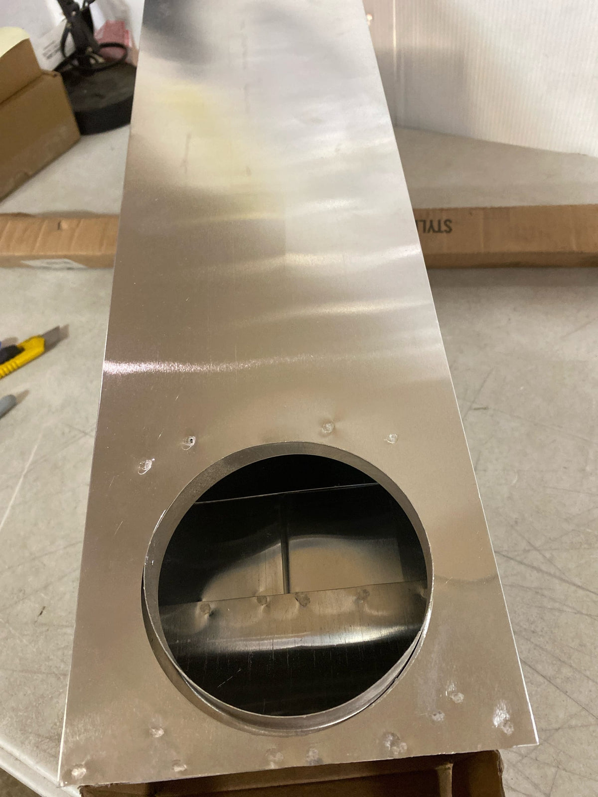 Everbilt 4 in. Dia x 28 in. to 45 in. Adjustable Solid Aluminum Dryer Duct