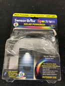 Sensor brite SBSP-QP36 4.44-Watt Equivalent Integrated LED Black Color Changing Solar Motion Sensing Area Light