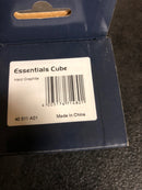 Grohe 40511A01 Essentials Cube Robe Hook with StarLight Technology - Hard Graphite