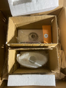 Fusion - Era 1-Light Wall Sconce - Oval Artisan Glass Shade in Opal - Polished Chrome Finish