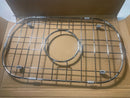 Mirabelle MIRG1219 17-1/6" X 10-1/6" Stainless Steel Basin Rack with Protective Bumpers and Feet