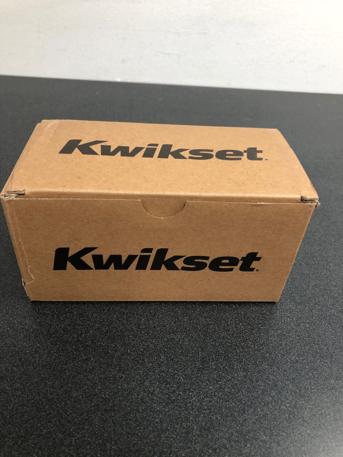 Kwikset 788HFLSQT-514 Halifax Non-Turning One-Sided Dummy Door Lever with Square Rose - Matte Black