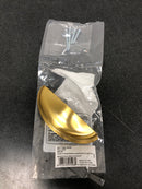 Belwith Keeler B077090-BGB Fuller 3-3/4" Center to Center Vintage Cabinet Cup Handle / Drawer Cup Pull - Brushed Golden Brass