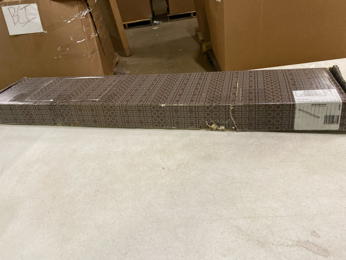 Brizo BT0733616-GL 36" Reversible Linear Shower Drain with Dual Grate Installation - Less Rough In - Luxe Gold