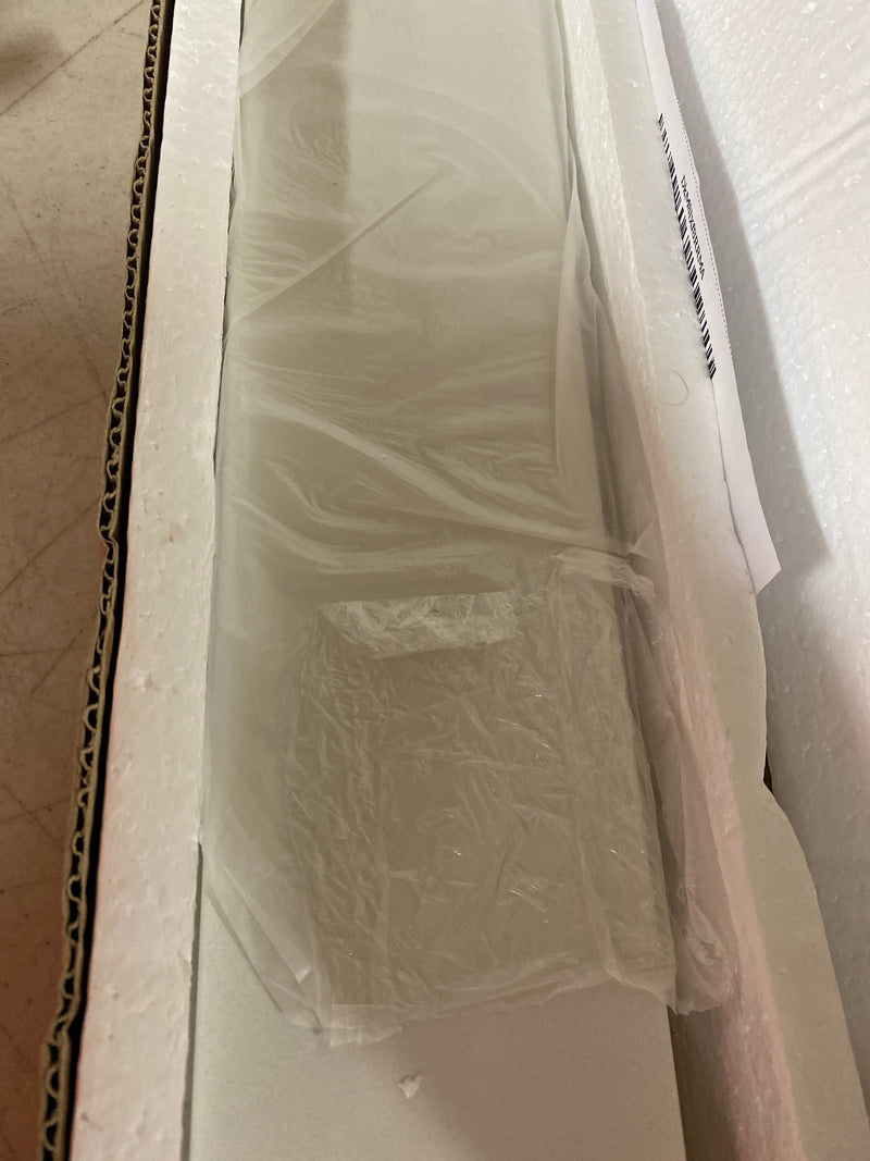 Ariel AL-WQ-SIDESPLSH Ariel 21-1/5" Quartz Vanity Side Splash - White