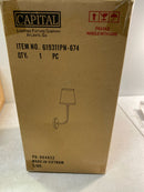 Capital Lighting Dawson 17" Tall Wall Sconce