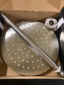Signature Hardware SHRS1025RBN 2.5 GPM 10" Wide Contemporary Rain Shower Head - Brushed Nickel