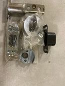 Baldwin 8041260 Contemporary Solid Brass Single Cylinder Keyed Entry Deadbolt from the Estate Collection - Polished Chrome