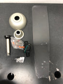 Craftmade 647881228002 Trevor 52 in. Indoor/Outdoor Painted Nickel Finish Ceiling Fan, Integrated LED Light & Remote/Wall Control Included