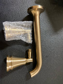 Brizo T65875LF-GLLHP-ECO Odin 1.2 GPM Wall Mounted Widespread Bathroom Faucet - Less Handles and Rough In - Luxe Gold