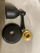 DANZE D560957BST Opulence 1H Trim Kit for 3/4 Volume Control & 3-Port/2-Outlet 4-Port/3-Outlet Shower Diverter Satin Black, Brushed Nickel