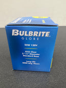 Bulbrite 331025 25 watt 130 volt g25 standard base globe decorative light bulb - clear