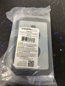 Franklin Brass W46473K-FB-CP Stepped Geometric Single Duplex Outlet - Pack of 3 - Matte Black