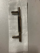 Signature Hardware 441687 Colmar 3-3/4" Center to Center Bar Cabinet Pull - Polished Nickel
