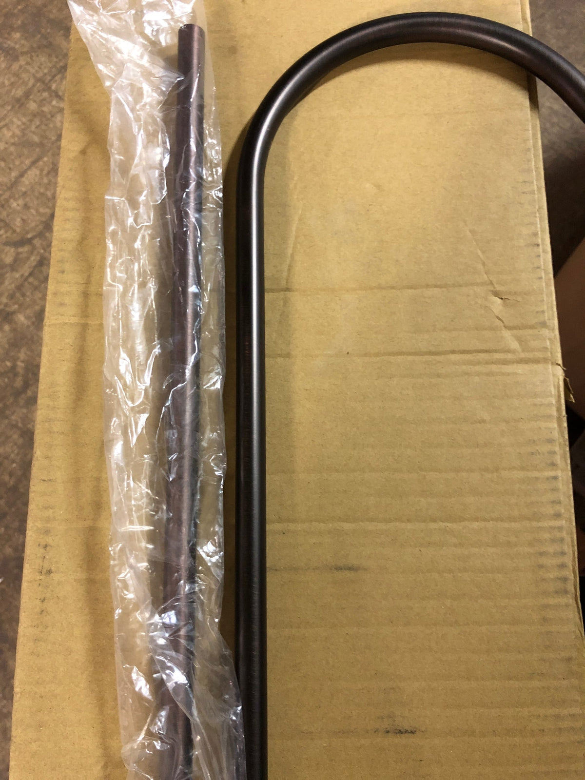 Signature Hardware 114331 77" Shower Riser Pipe - Oil Rubbed Bronze