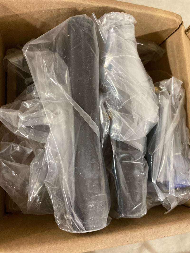 EMTEK Modern Rectangular Rosette Privacy Set with Matching Finish Freestone Lever - Choice of Left/Right Handing and 7 Finishes - 5212FRLLHUS19 - Left Handed (LH) - Flat Black (US19)