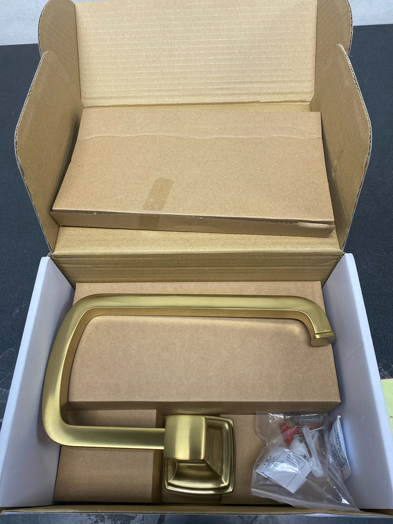 Kohler K-27412-2MB Riff 10" Wall Mounted Towel Ring - Vibrant Brushed Moderne Brass