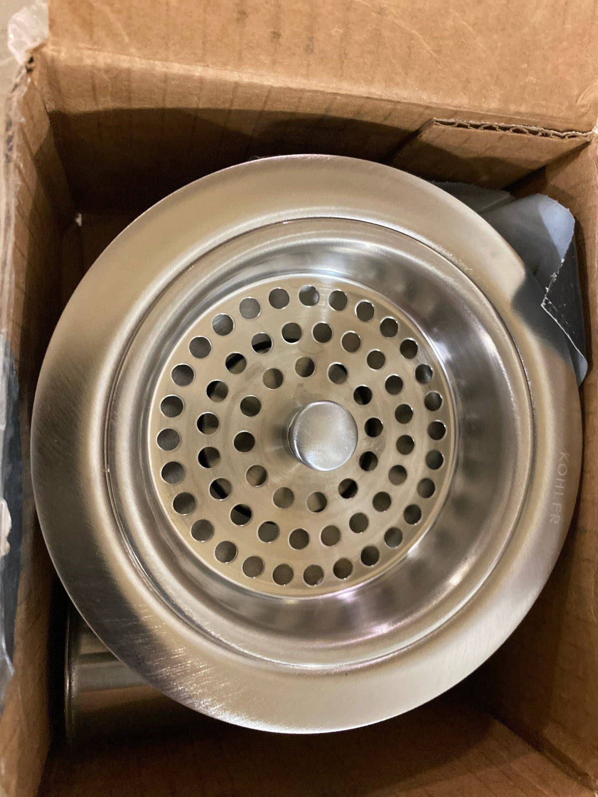 KOHLER Duostrainer Chrome Kitchen Sink Pop Up Drain