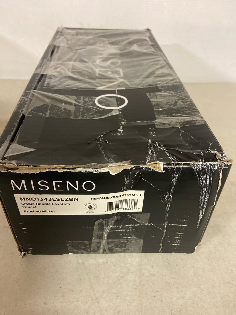Miseno MNO1343LSLZBN Mia 1.2 GPM Single Hole Bathroom Faucet - Brushed Nickel