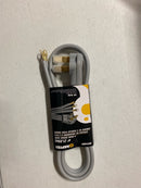 Raptor Tools RAP34005 40 Amp 4 ft. 8/2 and 10/1 SRDT 125V Range Cord - Grey
