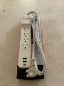 Cyberpower P405UC 5 ft. 2 USB-A, 1 USB-C 1500J 4-Outlet Surge Protector