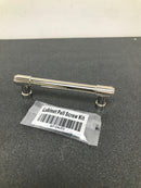 Emtek 86687US14 Jasper 4 Inch Center to Center Bar Cabinet Pull from the Industrial Modern Collection - Polished Nickel