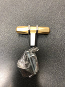 Amerock BP36647BBZBCR London 2-1/2 Inch Bar Cabinet Knob - Golden Champagne / Black Chrome