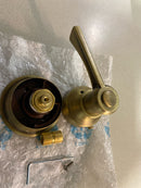 Signature Hardware SHMA441014AGBR Lever Handle for Marceau Thermostatic Shower Valve Trim - Aged Brass