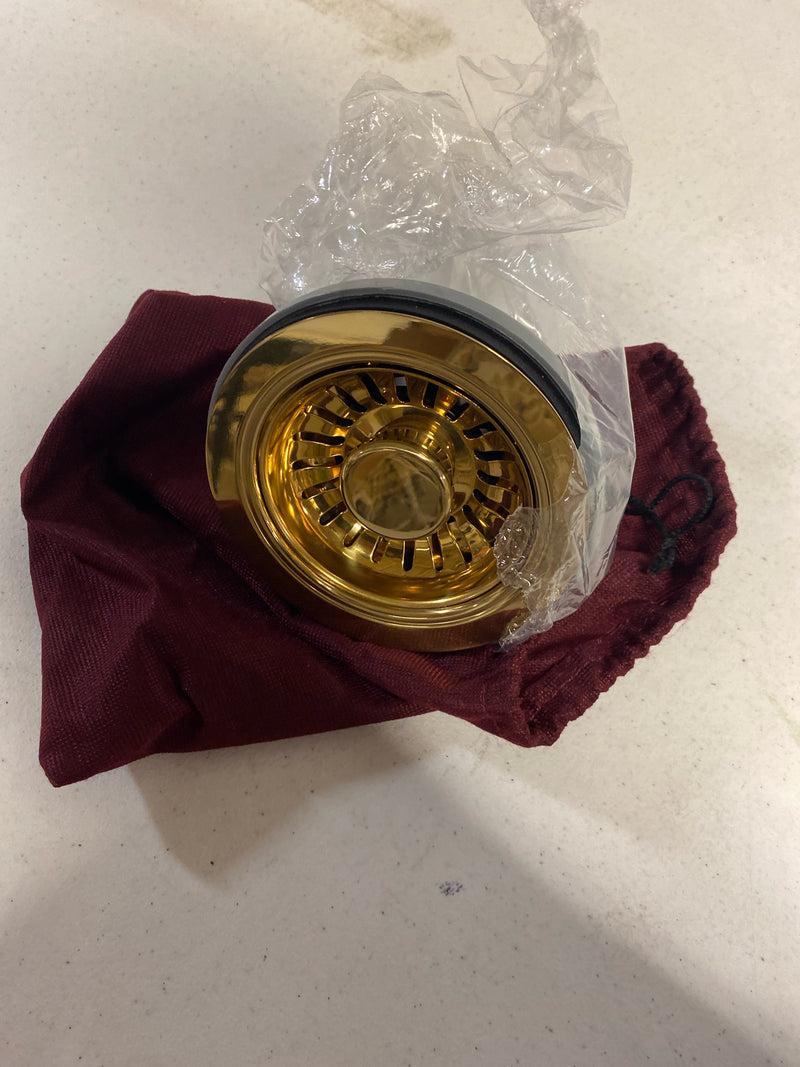 Rohl 738IB Kitchen Basket Strainer in Italian Brass