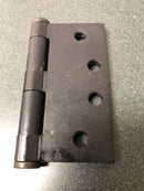 Deltana S44HD10B 4" x 4" Square Corner Plain Bearing Mortise Hinge - Pair - Oil Rubbed Bronze