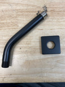 Brizo RP74448BL Essential 7" Wall Mounted Shower Arm - Matte Black