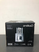 Artika VAN1-RT Essence 4.3 in. 1-Light Chrome LED Modern Indoor Wall Sconce with Bubble Glass for Hallway and Bathroom