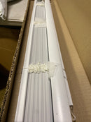 Chicology VNBGW3184 White Cordless Room Darkening Vinyl Mini Blind with 1 in. Slats 31 in. W x 84 in. L