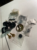 Kwikset Pismo Single Cylinder Interior Pack with Round Rose - Iron Black