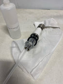 Blanco 442054 Artona Deck-Mounted Soap and Lotion Dispenser in White and Stainless