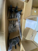 Hampton bay LBP9106AX-02 Highgate 6-Light Matte Black Chandelier without Glass Shade