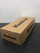 Kwikset 687HYHLIP-514S.DS Henley Sectional Single Cylinder Keyed Entry Exterior Pack Handleset with SmartKey - Matte Black