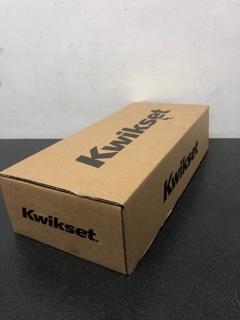 Kwikset 687HYHLIP-514S.DS Henley Sectional Single Cylinder Keyed Entry Exterior Pack Handleset with SmartKey - Matte Black