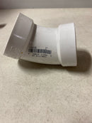 NIBCO C4806 2 HXH 45 ELBOW PVC White, 2 Inch