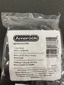 Amerock BP55342ORB Revitalize 1-1/4 in (32 mm) Diameter Oil-Rubbed Bronze Round Cabinet Knob