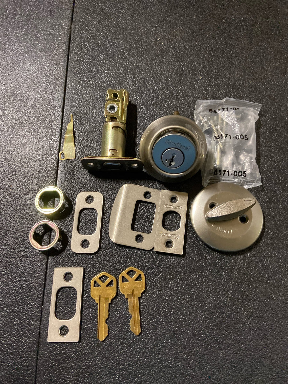 Kwikset 660-15S.STRKP 660 Series Deadbolt Single Cylinder Deadbolt with Smartkey - Satin Nickel