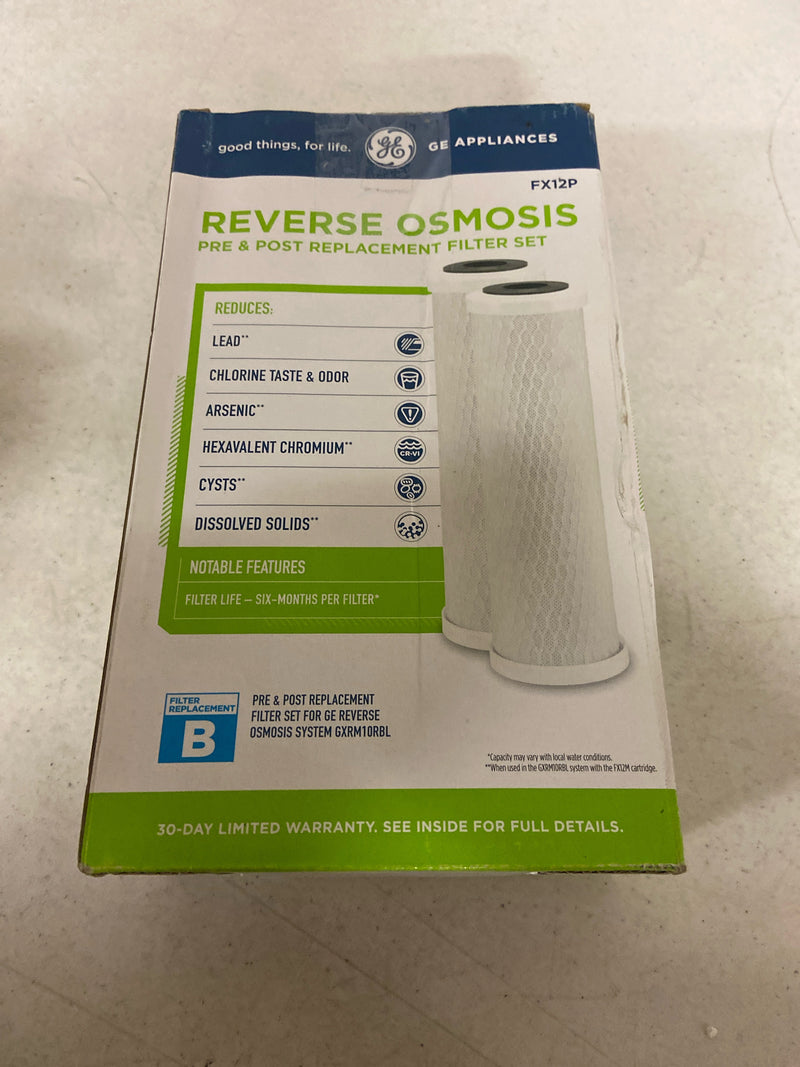 Ge FX12P Reverse Osmosis Replacement Filter Set