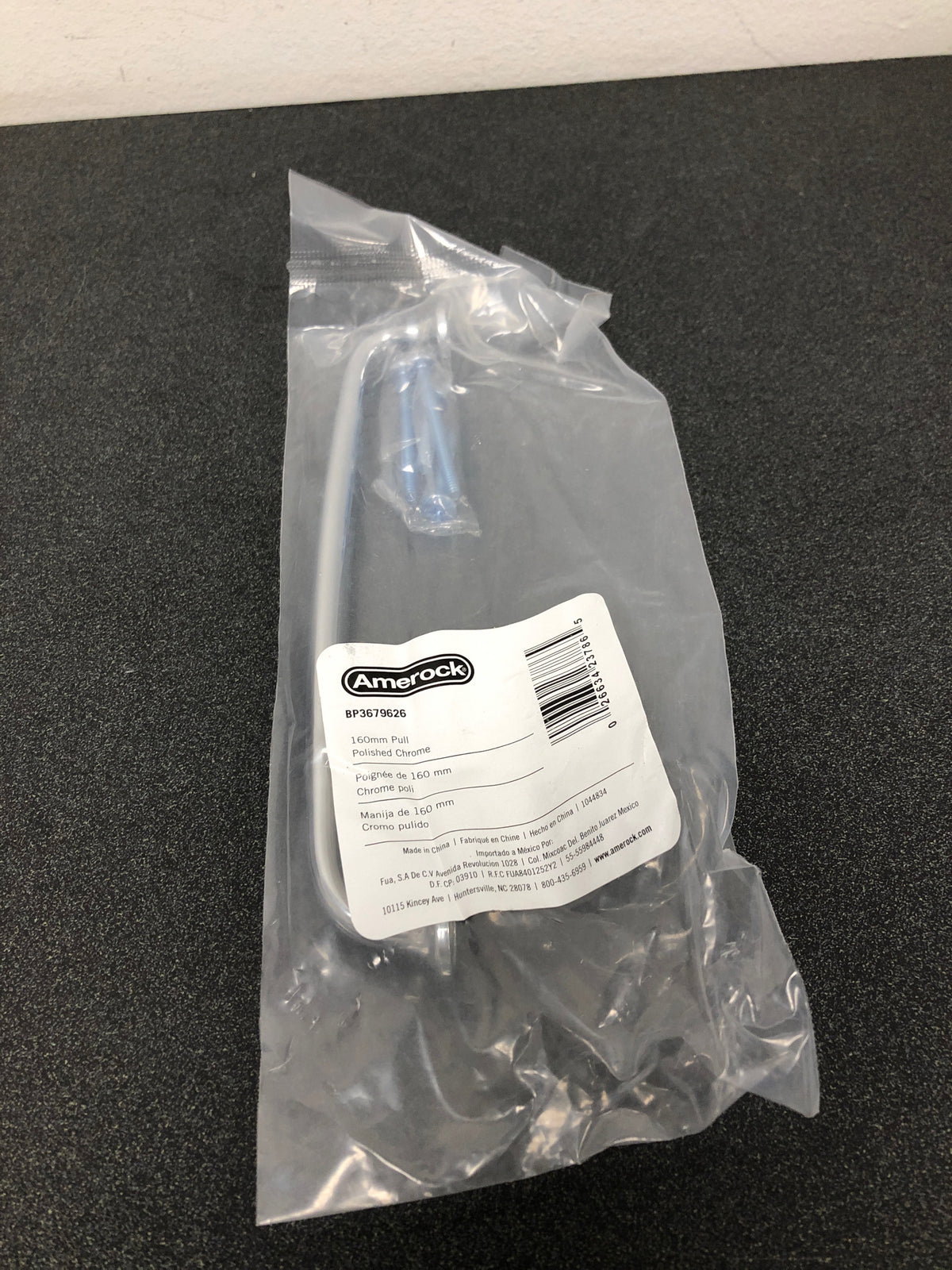 Amerock BP3679626 Renown 6-5/16 Inch Center to Center Handle Cabinet Pull - Polished Chrome