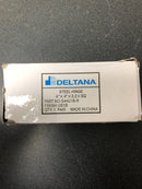 Deltana S44U1B-R Steel 4" x 4" Square Corner Plain Bearing Mortise Hinges - Zig Zag - Pair - Black