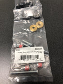 Emtek 86694US19 Jasper 18 Inch Center to Center Bar Appliance Pull from the Industrial Modern Collection - Flat Black