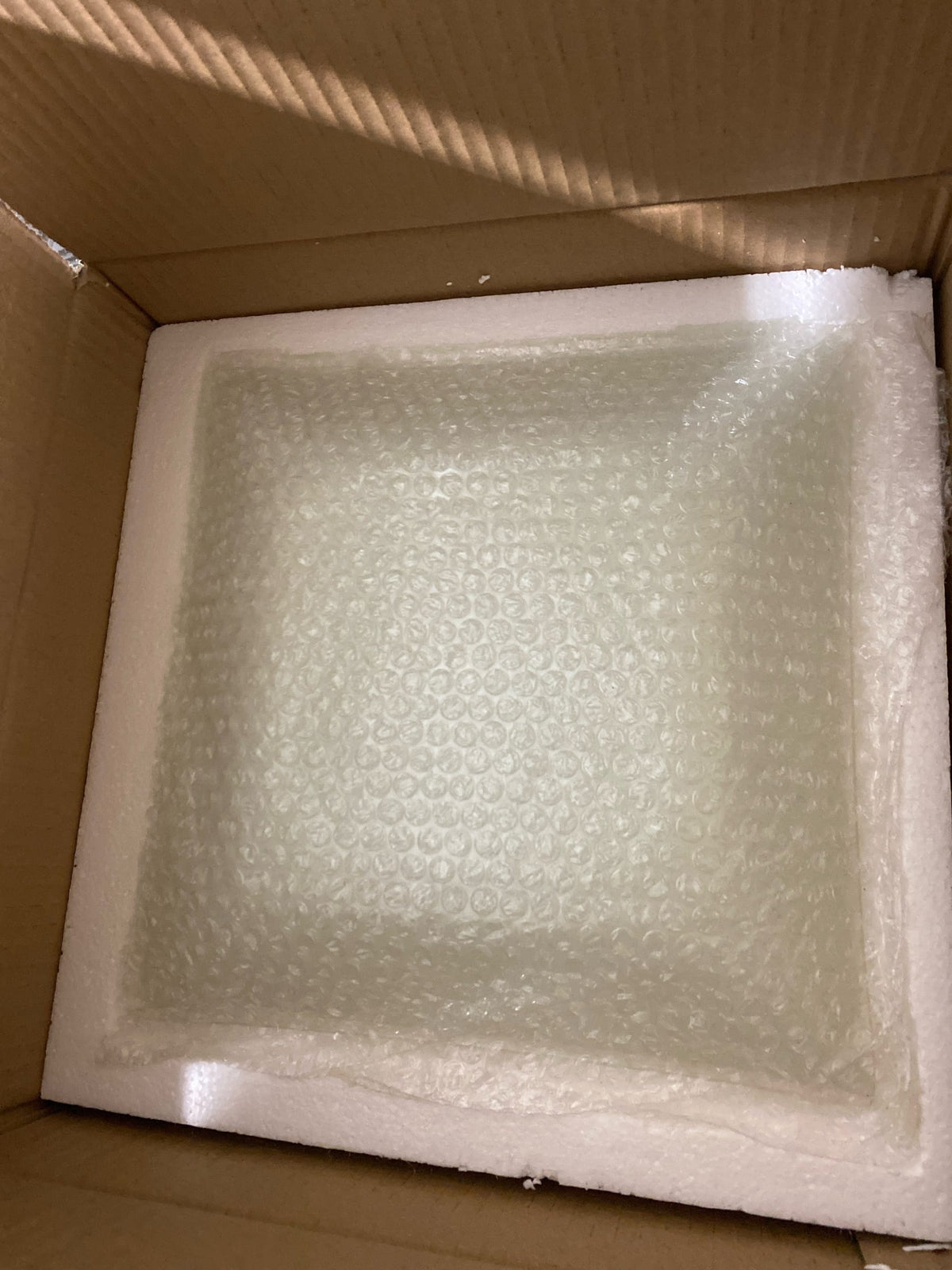 Progress Lighting P4961-30 Square Glass Close-to-Ceiling, 12-Inch Diameter x 5-1/2-Inch Height, White