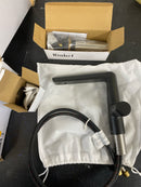 Riobel PBS01BK Parabola 1.2 GPM Single Hole Bathroom Faucet - Black